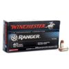 Winchester Ranger 40 S&W 165 Grain Bonded Jacketed Hollow Point 1 109872