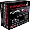 Winchester Kinetic High Energy 40 S&W Ammo 155 Grain Jacketed Hollow Point 2 76273